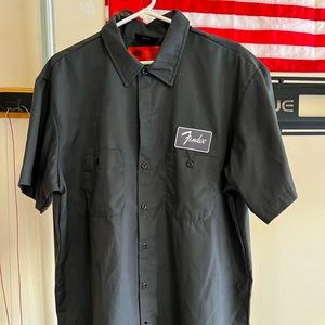 NWOT Fender Instruments Dickies work shirt